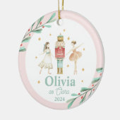 Décoration En Céramique Nutcracker Winter Ballet Noël (Gauche)