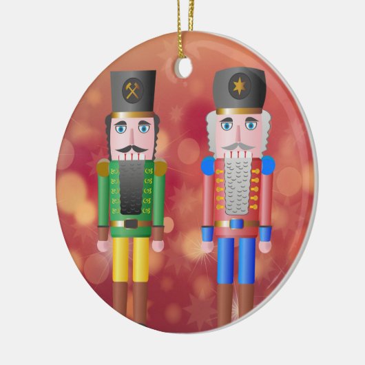 Décoration En Céramique Nutcrackers (Gauche)