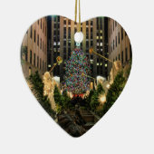 Décoration En Céramique NYC Rockefeller Center Christmas Tree, Angels H (Droite)