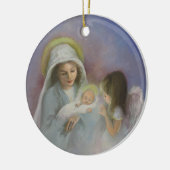 Décoration En Céramique O Holy Night (Gauche)