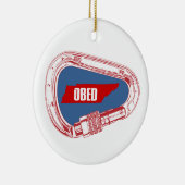 Décoration En Céramique Obed Escalade Carabiner (Droite)