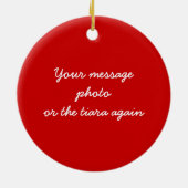 Décoration En Céramique Objet de collection de diadème (Dos)