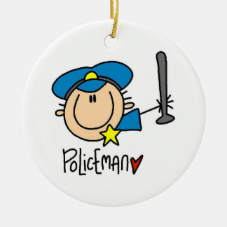 Décoration En Céramique Occupation des policiers