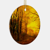 Décoration En Céramique Octobre Afterglow John Atkinson Grimshaw (Droite)