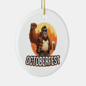 Décoration En Céramique Octobrefest Bigfoot  (Droite)