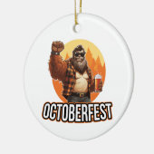 Décoration En Céramique Octobrefest Bigfoot  (Gauche)