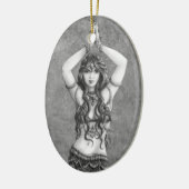 Décoration En Céramique Odalisque (Gauche)