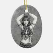 Décoration En Céramique Odalisque (Dos)