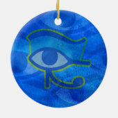 Décoration En Céramique OEil bleu (Dos)