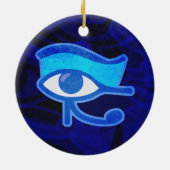 Décoration En Céramique OEil bleu (Dos)