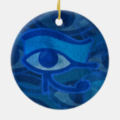 Décoration En Céramique OEil bleu (Dos)