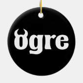 Décoration En Céramique Ogre (Dos)