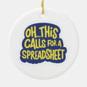 Décoration En Céramique Oh Cela Demande Un Tableur (Dos)