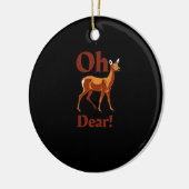 Décoration En Céramique Oh Dear Trendy Clean Design (Gauche)