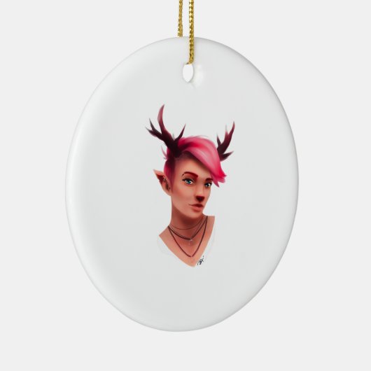 Décoration En Céramique Oh Deer Simple Creative Style (Droite)