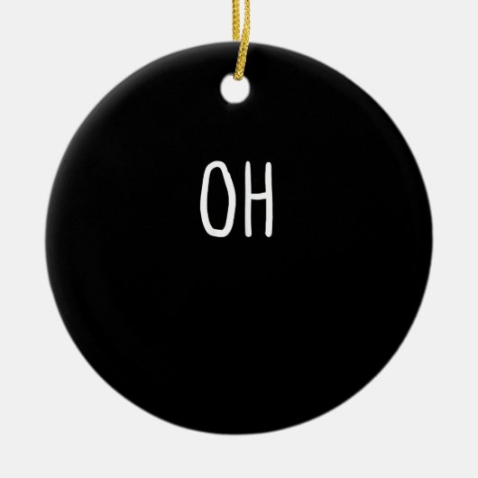 Décoration En Céramique Oh Deer Trendy Halloween Style Ornament (Devant)