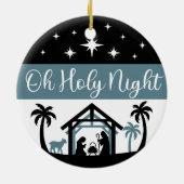 Décoration En Céramique Oh Holy Night (Dos)