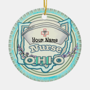 Décoration En Céramique Ohio Nurse