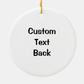 Décoration En Céramique Oiseau canarien permanent (Dos)