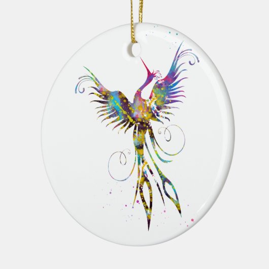 Décoration En Céramique oiseau phénix (Gauche)