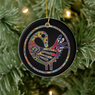 Décoration En Céramique Oiseau Super de Sankofa