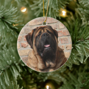 Décoration En Céramique old english mastiff