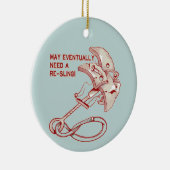 Décoration En Céramique Old Rock escalade cam drôle (Droite)