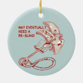 Décoration En Céramique Old Rock escalade cam drôle (Dos)