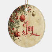 Décoration En Céramique Old Victorian Rustic Family Personalized (Gauche)