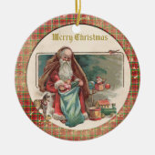 Décoration En Céramique Old Victorian Rustic Family Personalized (Devant)