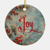 Décoration En Céramique Old Victorian Rustic Family Personalized (Devant)