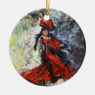 Décoration En Céramique "Ole" Art Ornament