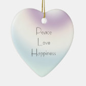 Décoration En Céramique Ombre blanche violette (Droite)