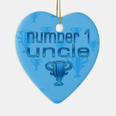 Décoration En Céramique Oncle du numéro 1 (Droite)
