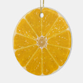Décoration En Céramique Orange (Gauche)