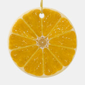 Décoration En Céramique Orange (Dos)