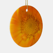 Décoration En Céramique Orange Marigold Macro Personnalisé Anniversaire (Droite)