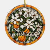 Décoration En Céramique Oranges de Floride (Devant)