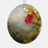 Décoration En Céramique Orchidées et colibri Heade (Gauche)