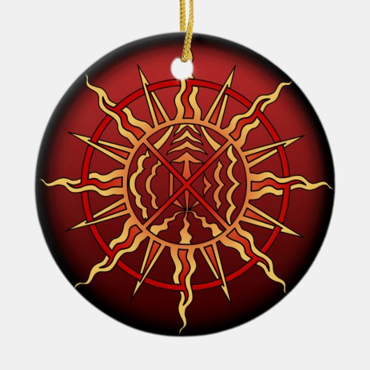 Décoration En Céramique Organisation d'art autochtone Les Premières nation (Devant)