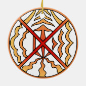 Décoration En Céramique Organisation d'art autochtone Les Premières nation (Dos)