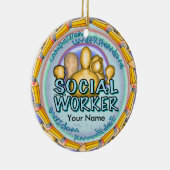 Décoration En Céramique Organisation de travail social (Droite)