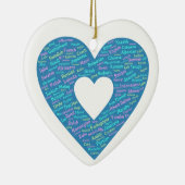 Décoration En Céramique Organisation mondiale des langues (Droite)