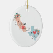 Décoration En Céramique Ornament de Californie (Droite)