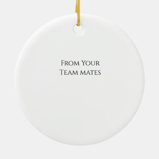 Décoration En Céramique Ornament de référence (Dos)