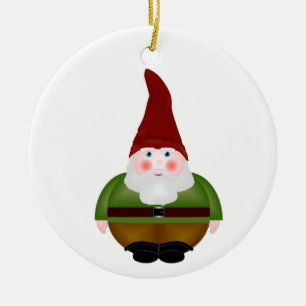 Décoration En Céramique Ornament Gnome