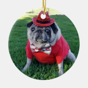 Décoration En Céramique Ornament Red Pickles