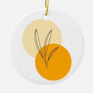 Décoration En Céramique Ornament simple design 