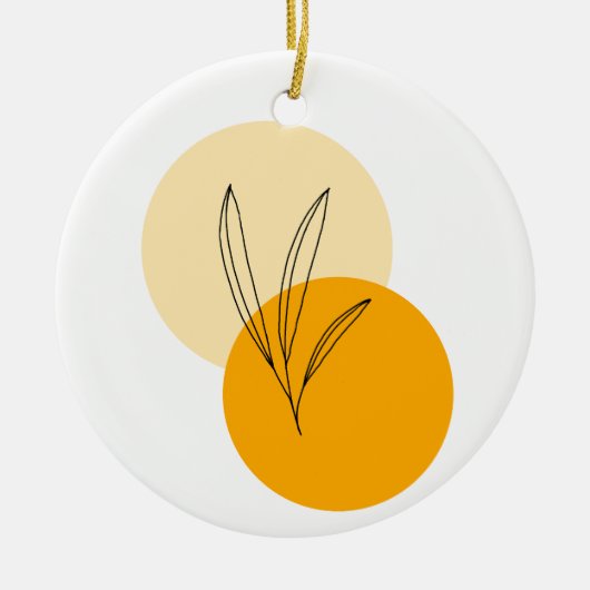 Décoration En Céramique Ornament simple design  (Devant)