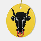 Décoration En Céramique Ornament with flag of Uri, Switzerland (Gauche)